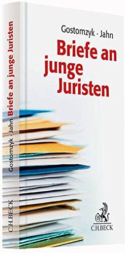 Tobias Gostomzyk - Briefe an junge Juristen - Preis vom 18.10.2026 19:22:15 h