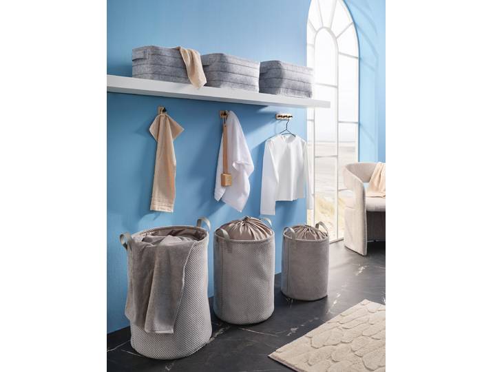 Panier de rangement Ticino huître 36cm Gris