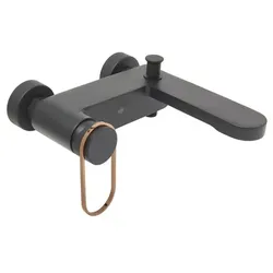 Wannenmischer SAT Fusion ohne Duschset 150 mm schwarz/bronze SATBSFU222CPCBR