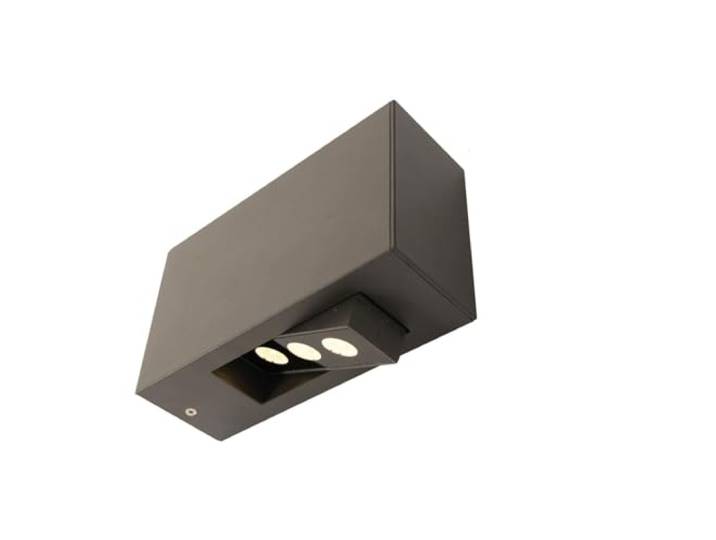 Naeve Leuchten LED Außenwandleuchte / 3x 3W 1151160