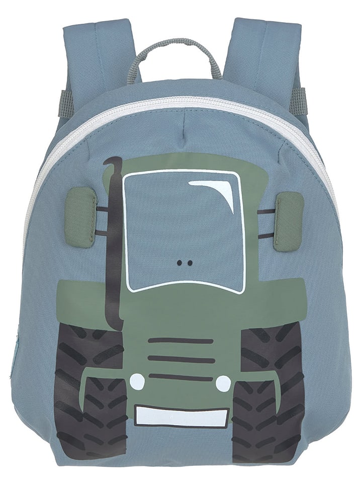 Lässig Rucksack ''Tiny Drivers - Tractor'' in Blau - (B)20 x (H)24 x (T)9,5 cm - onesize