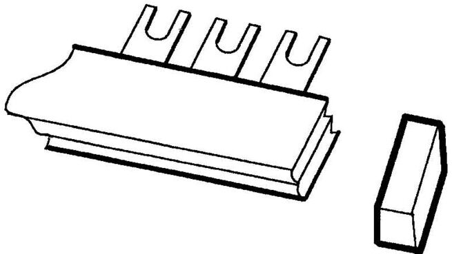 ABB Stotz S&J; Capuchon de fin 3p. PSB-END3 (GHV0361325R0001)