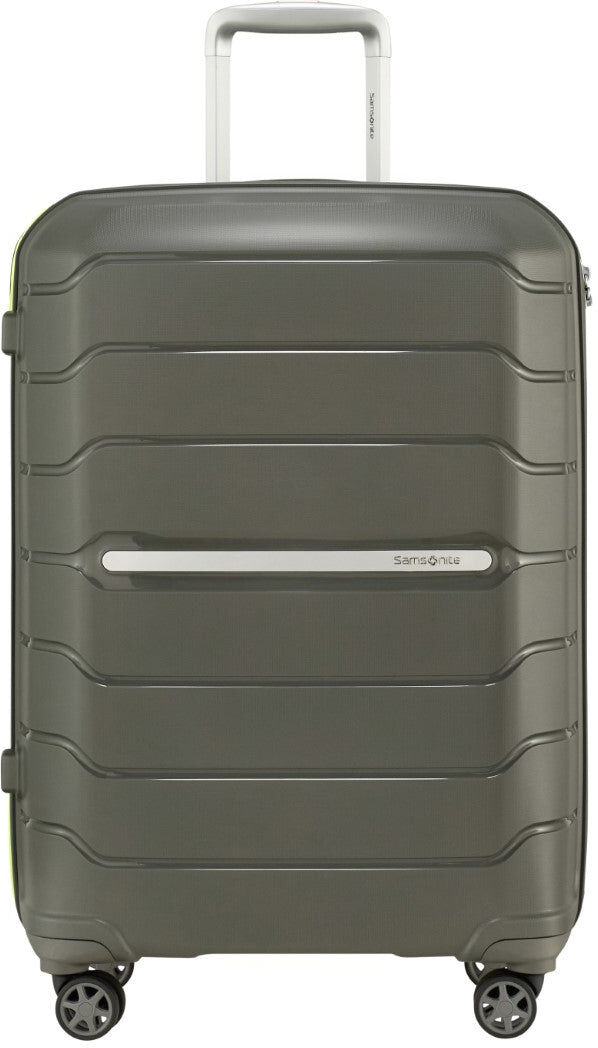 Samsonite Flux 68cm 4-Wheel Medium Suitcase - Dark Olive