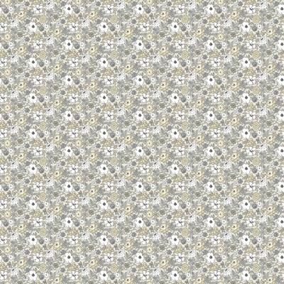 RoomMates Grey Floral Ditzy Vine Peel and Stick Wallpaper