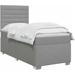vidaXL, Boxspringbett, Boxspringbett (100 x 200 cm)