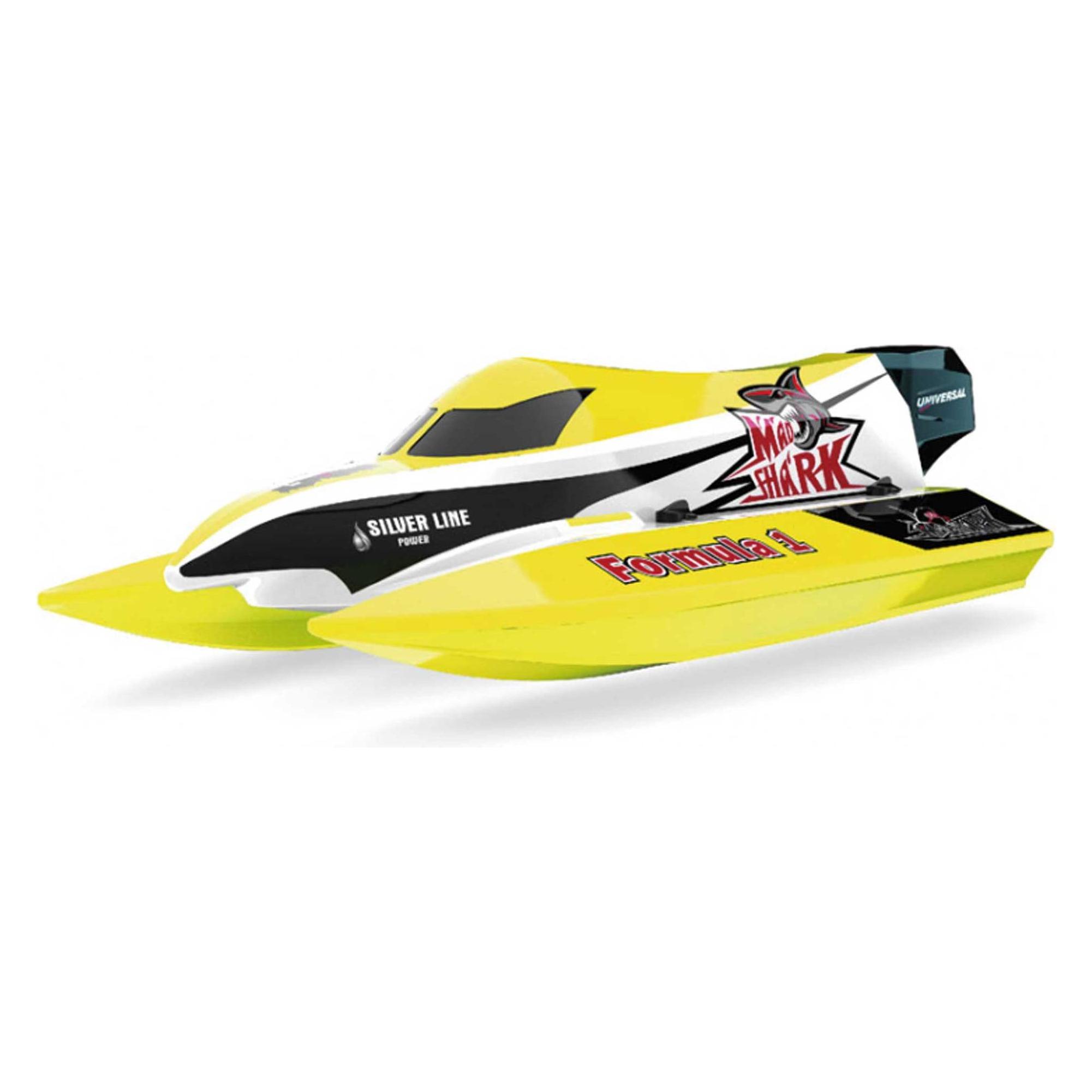 Joysway Mad Shark F1 V3 2.4G RTR Brushed Gelb (JW8203V3)