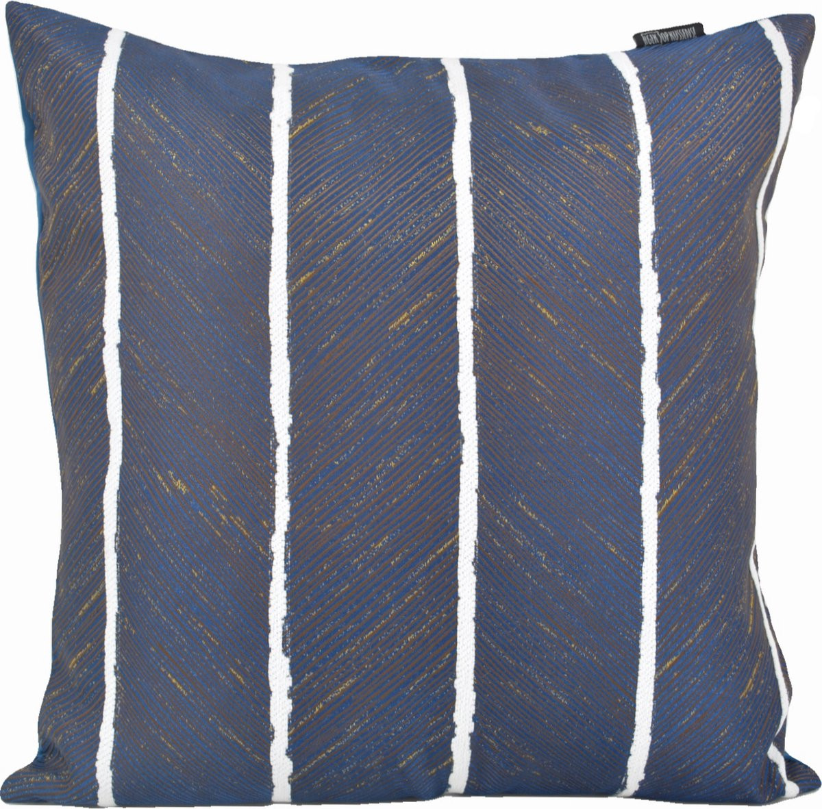 Shania Blauw Kussenhoes van Polyester, 45 x 45 cm