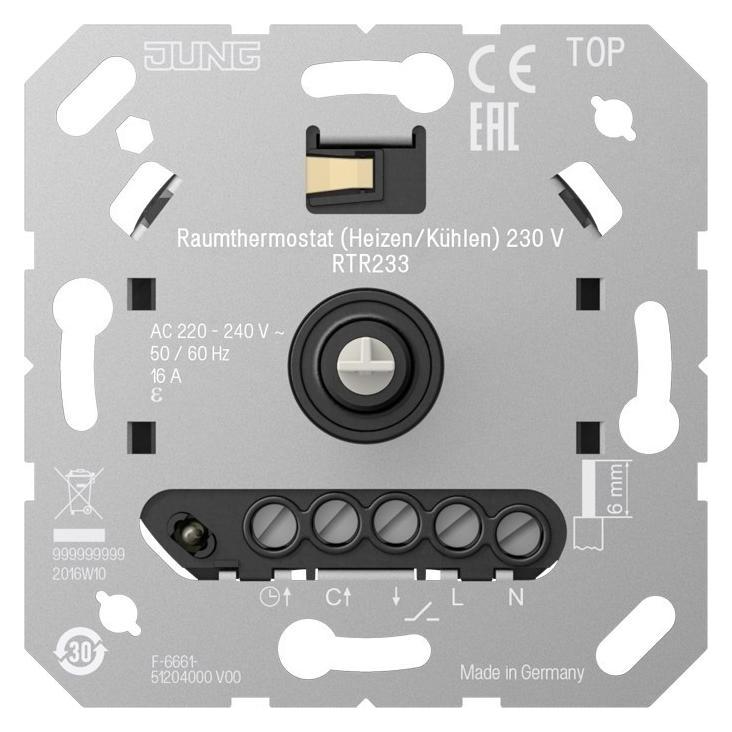 JUNG Raumthermostat (RTR233-Jung-)