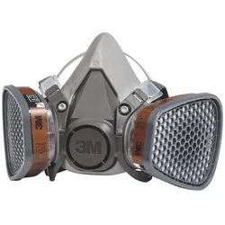 3M, Atemschutzmaske, Gas- und Dampffilter (ABEK1, 2x)
