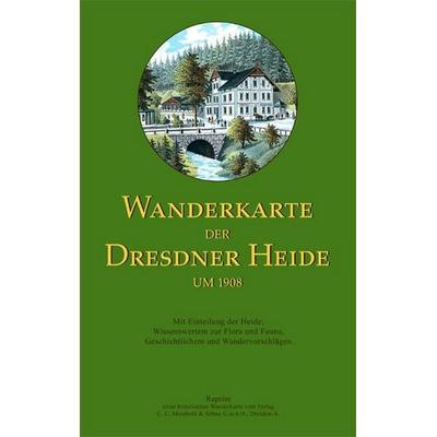 Wanderkarte der Dresdner Heide um 1908, Sonstige von Michael Schmidt, Sonnenblumen-Verlag Dresden, 978-3-9811501-0-0