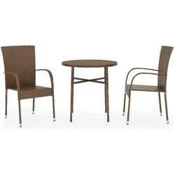 vidaXL, Gartentisch + Balkontisch, Elmelus