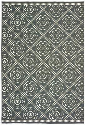 Style Haven Marianna Medallion Lattice Indoor/Outdoor Rug