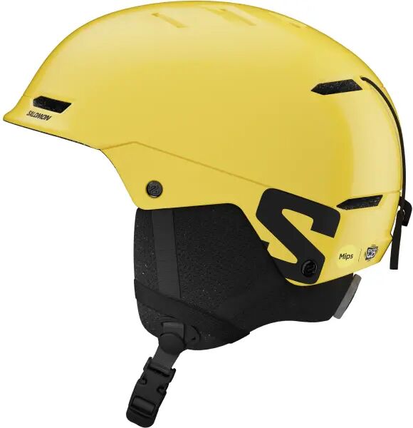 Skihelm Salomon Husk Mips Kinder (S - Vibrant Yellow)