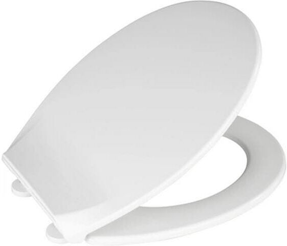 WC-Sitz WENKO "Premium Kos", weiss (weiß), B:37,5cm L:44cm, Thermoplast, WC-Sitze, WC-Sitz, Mit Absenkautomatik weiß Einheitsgröße