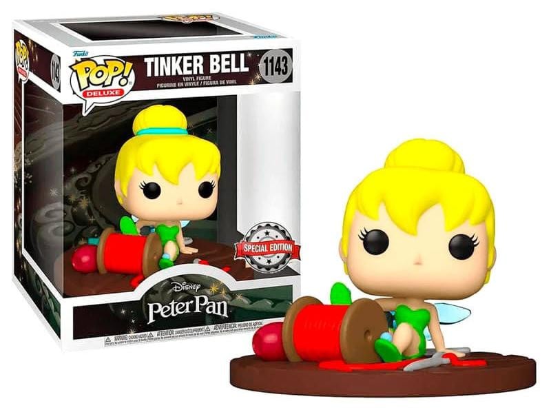 Funko POP! Disney Peter Pan Tinkerbell op spoel vinylfiguur verzamelobject exclusief