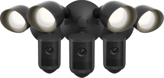 Ring Floodlight Camera 2e Generatie Zwart 3-Pack