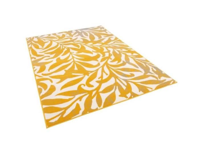 Tapis - PERGAMON - Samba - Moderne - Fleurs Curry Jaune - 140x200 cm