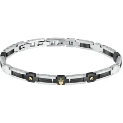 MASERATI - BRACELET - Ceramic - BR. YG+BLK W/BLK / 18,5+3 cm