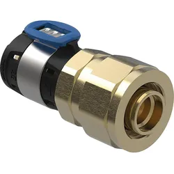 Geberit FlowFit Übergang mit Verschraubung auf PEX-Rohre (Ausführung: 16 mm - 3/4'')