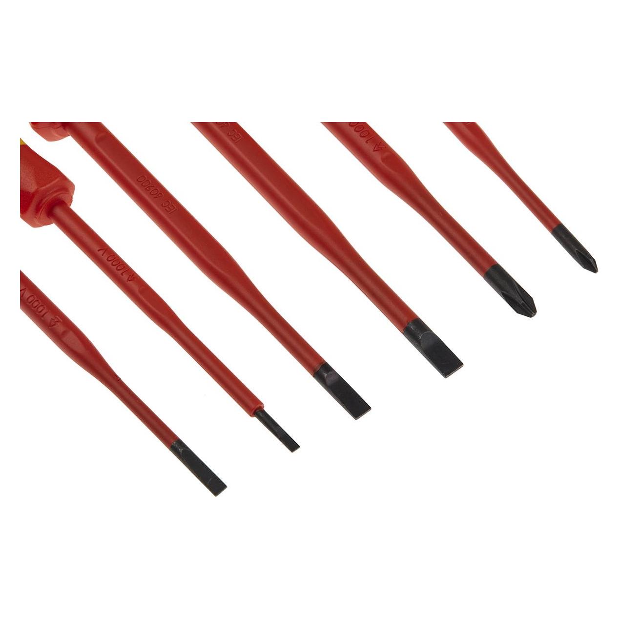 Knipex VDE Schraubendreher-Paket (Phillipps-Kreuzschlitz (PH), Schlitzschrauben) (00 20 12 V02)