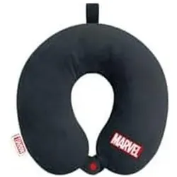 MARVEL - Logo - Coussin de Voyage en Velboa, Reisezubehör, Mehrfarbig