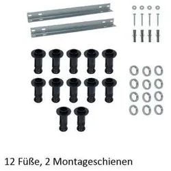 Schulte Montage-Set Ecke für Duschwannen bis Länge 1000.. - Zubehör
