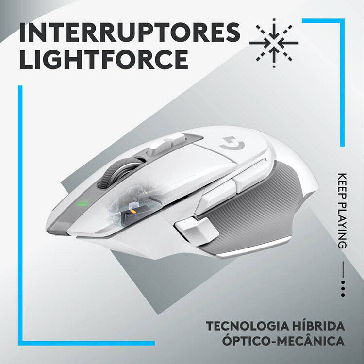 RATO GAMING LOGITECH G502 X LIGHTSPD WH