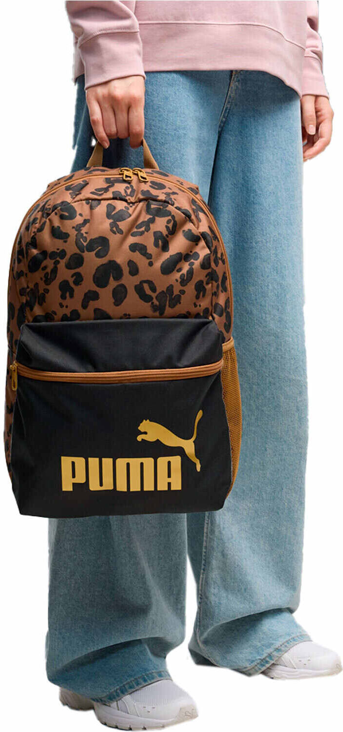 Puma phase aop mochila deporte Negro (OSFA)