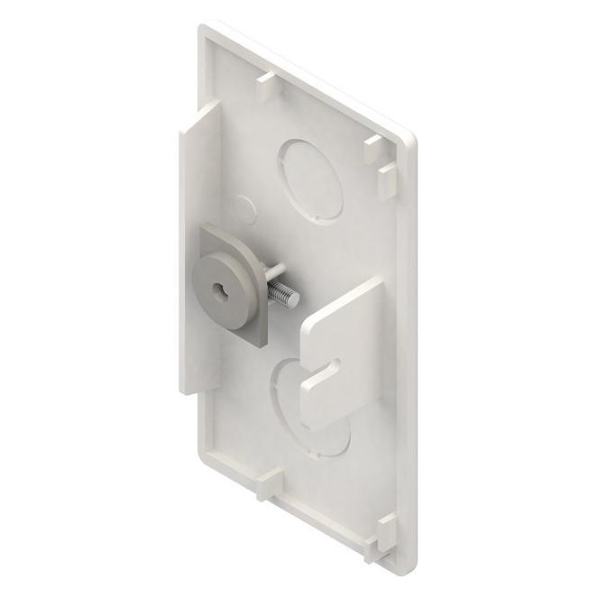 Kleinhuis GmbH Co. KG Endstück 60x110 lichtgrau RAL 7035 (EG60110.8)