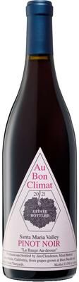 """Au Bon Climat""" """Au Bon Climat La Bauge Au-Dessus Pinot Noir 2021 Red Wine - California"""