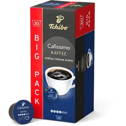 Cafissimo Kaffee kräftig - 30 Kapseln - Intensität: 4/6