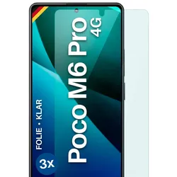 moex FlexProtect Poco M6 Pro (4G) Schutzfolie Klar