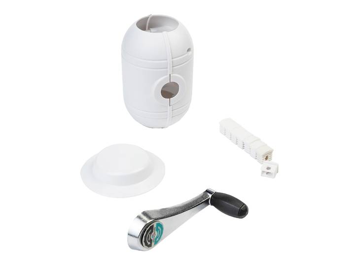 Ersatzteil-Set 2 für interpara Sonnenschirm weiß