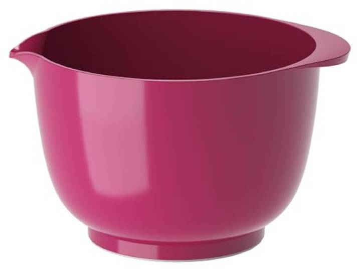 Rosti Margrethe Bol à mélanger 2 litres\, Bol incassable\, Bol à pâtisserie\, Bol à pâte levée avec bonne poignée\, en plastique recyclable\, Beetroot