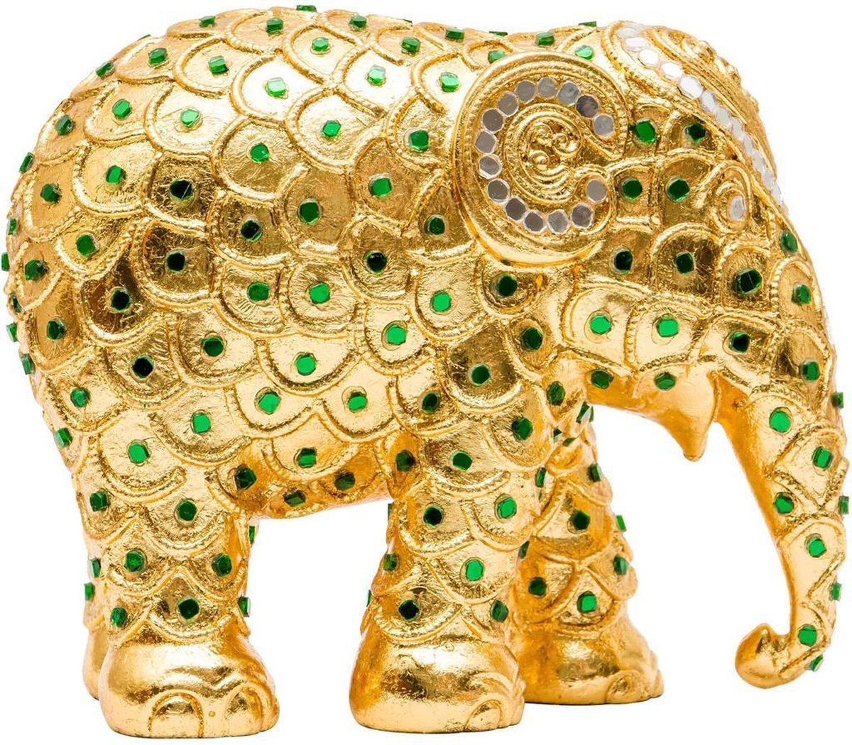 Elephant Parade Ayutthaya Gold Handgemaakt Olifantenstandbeeld 15 cm