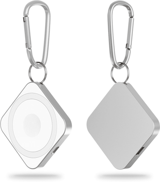Inspired Deals Magnetic Wireless Charger Station For Phone Watch And Earbuds silver