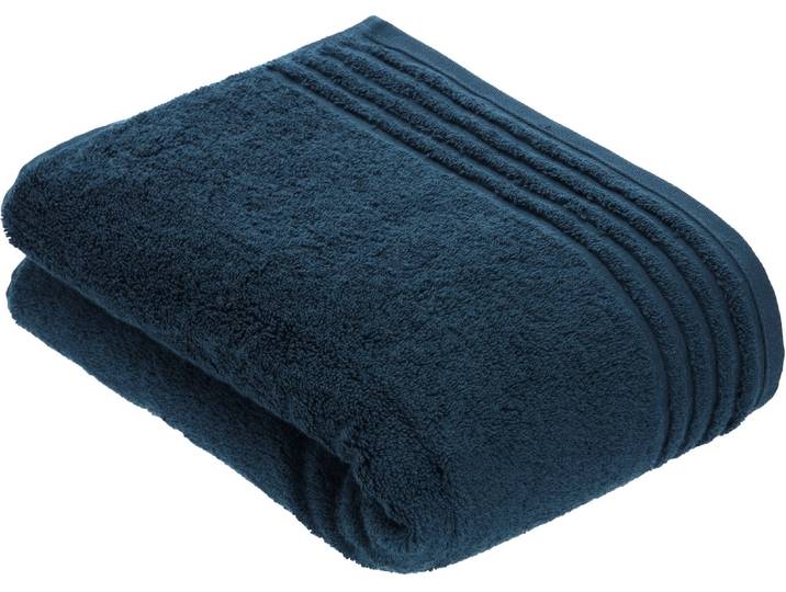 Badetuch VOSSEN Vienna Style Supersoft , blau (petrol), B:67cm L:140cm, Walkfrottee, Baumwolle, Handtücher, Badetuch, Supersoft Baumwolle
