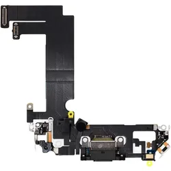 Clappio Ladebuchse Ersatzteil iPhone 12 Mini (Apple iPhone 12 mini), Mobilgerät Ersatzteile, Schwarz