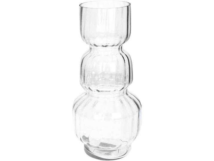 Vase Natural transparent Glas D 14 H 31 cm - Vase