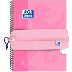 Oxford, Etui, Kangoo Federmäppchen rechteckig rosa