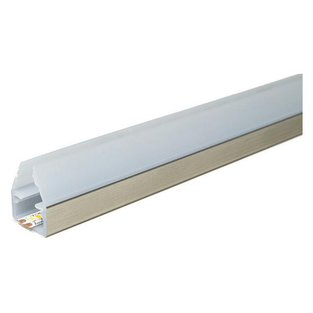 L&S LED Anbau-Glaskantenprofile Fly mit Lichtblende (1700019)