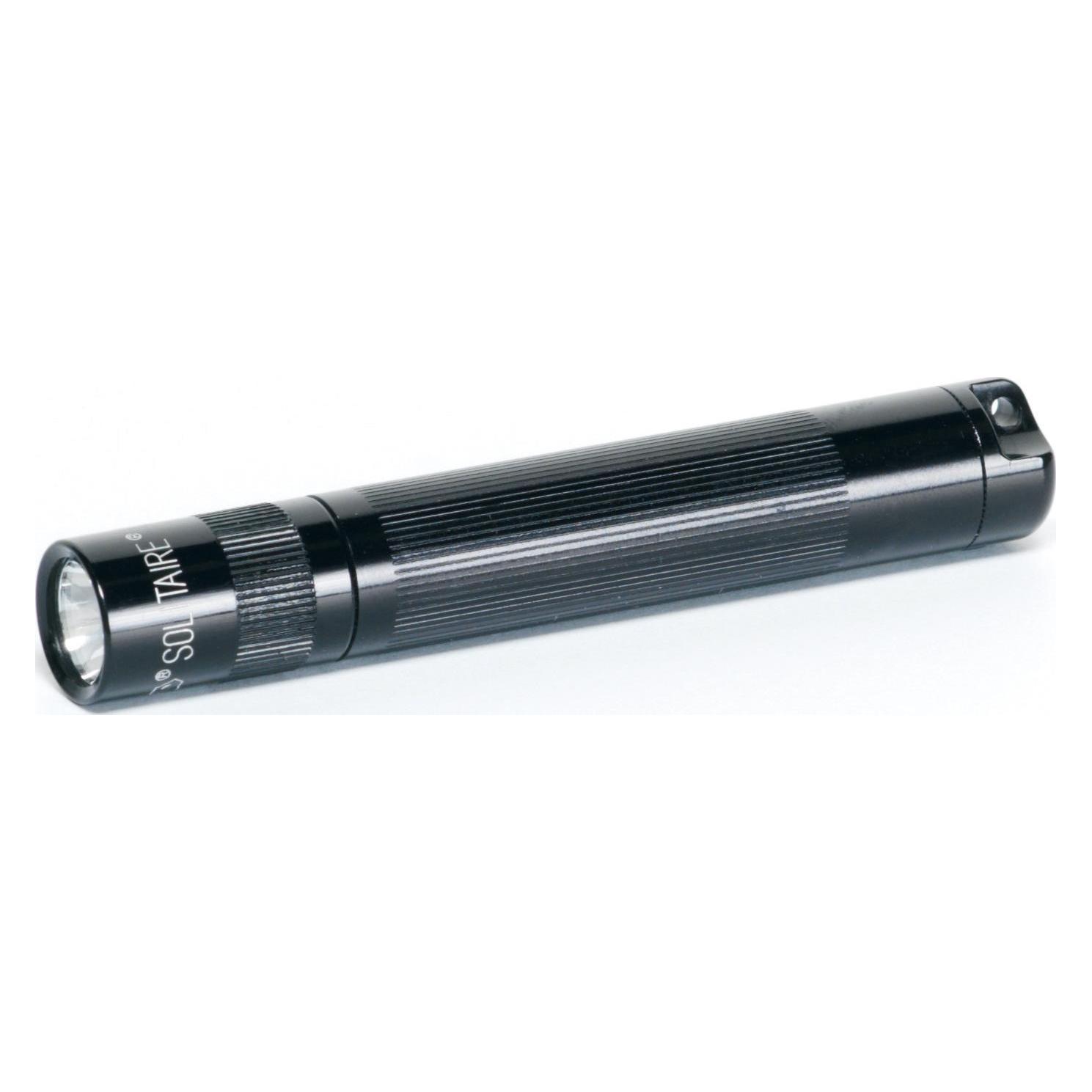 Maglite 160-000-482 Solitaire LED Mini-Taschenlampe Schwarz (8.10 cm, 47 lm) (160-000-482)