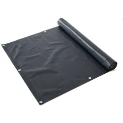 casa pura PVC-Balkonsichtschutz   Anthrazit