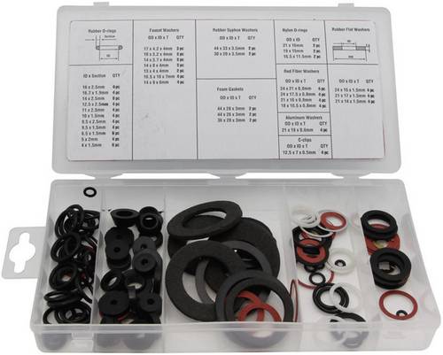 Perel HAS01 Dichtungs-Sortiment Inhalt 125St.