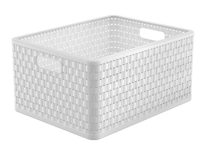Rotho Korb Country Weiss A4+ 28 l