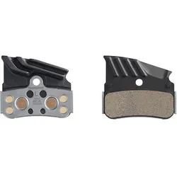 Shimano Scheibenbremsbeläge N04C mit Kühlrippen Metall IBPN04CMFA SB-Verpackung