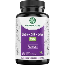 VIRISOLIS Biotin+Zink+Selen forte 365 St Tabletten