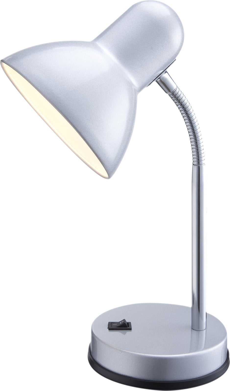 Globo Lighting Basic tafellamp, chroom, zilverkleurig, metaal, 1x E27
