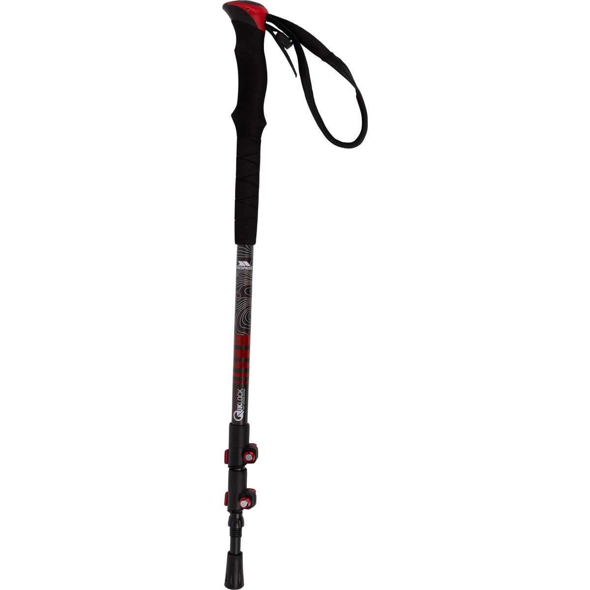 Trespass Sesto - Carbon Walking Pole black (BLK) EACH UUACMITR0260_BLK_EACH