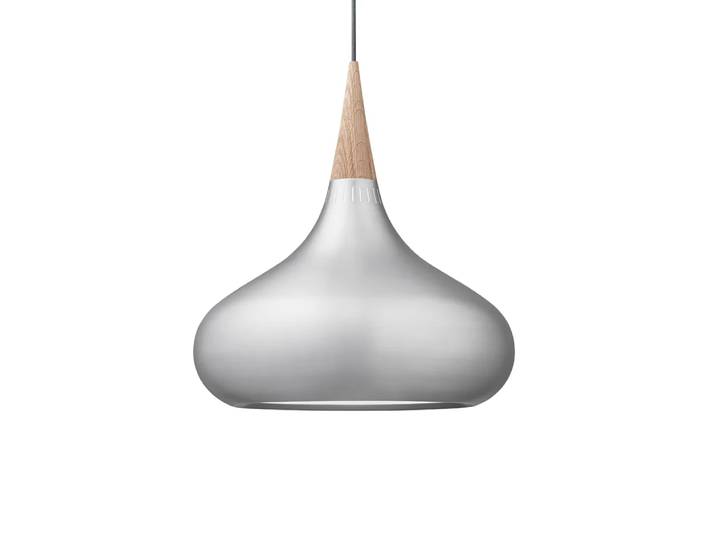 Fritz Hansen Suspension Orient P3 Aluminium laqué transparent